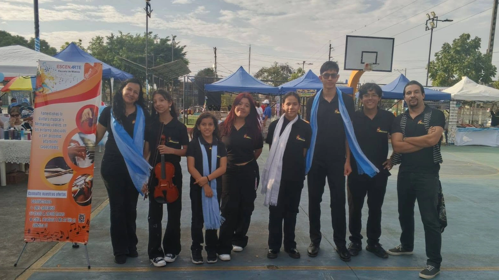 Cierre del Show en Polideportivo Pradera 2