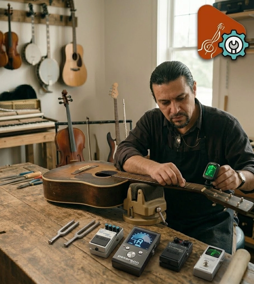 Afinamiento de instrumentos musicales